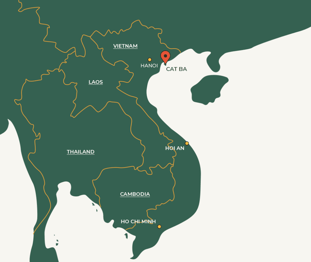 Cat Ba map
