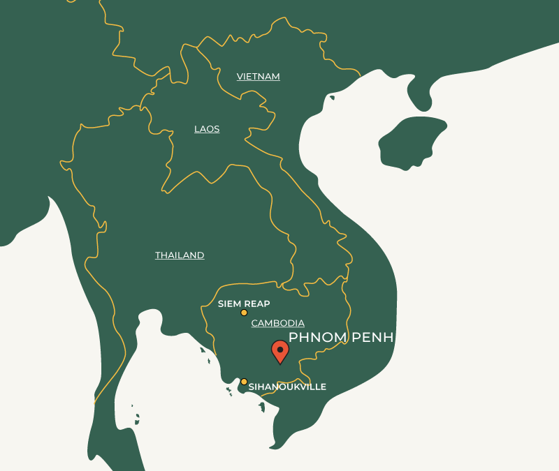 Phnom Penh City on map