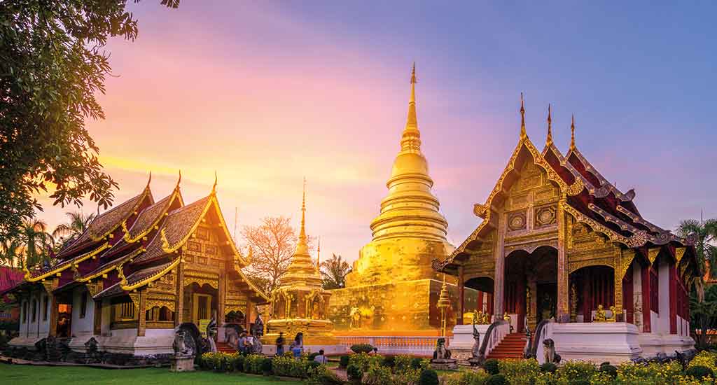 Wat Phra Singh temple Chiang Mai