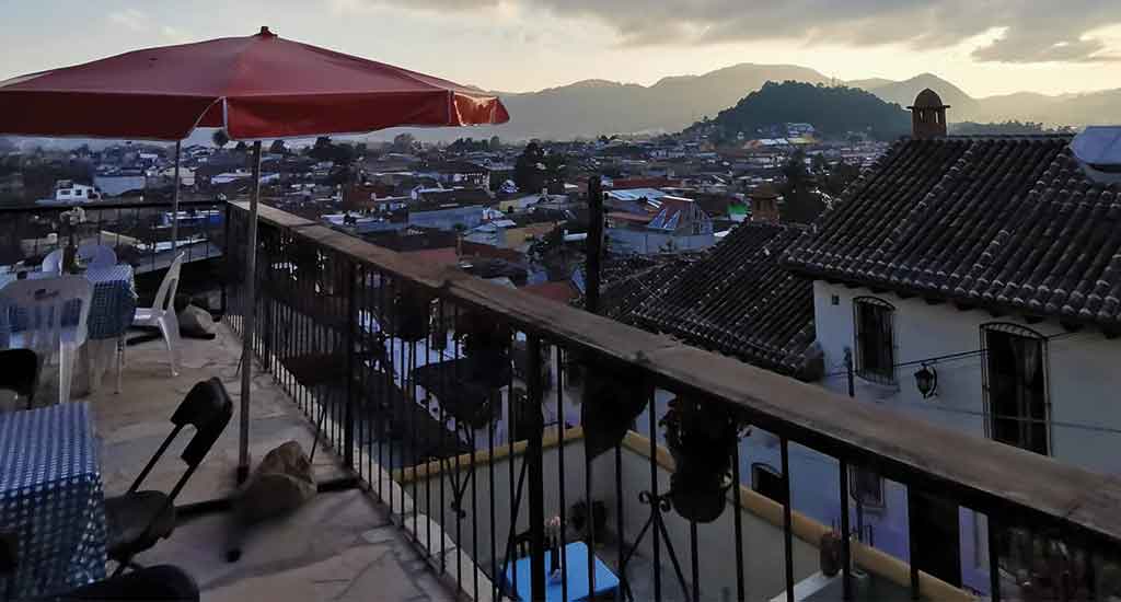 El Mirador Restaurant in San Cristobal Mexico