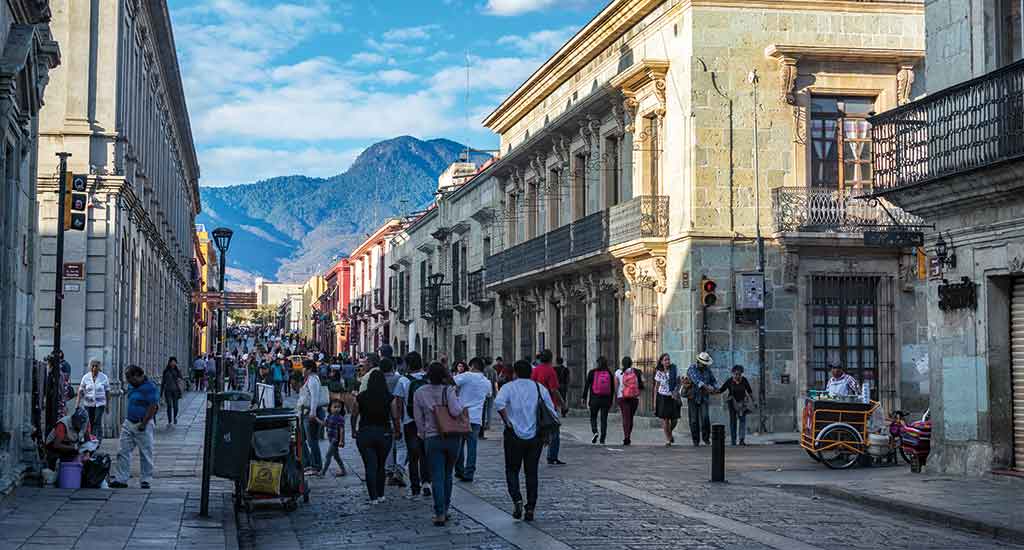 Streets of Oaxaca Mexico