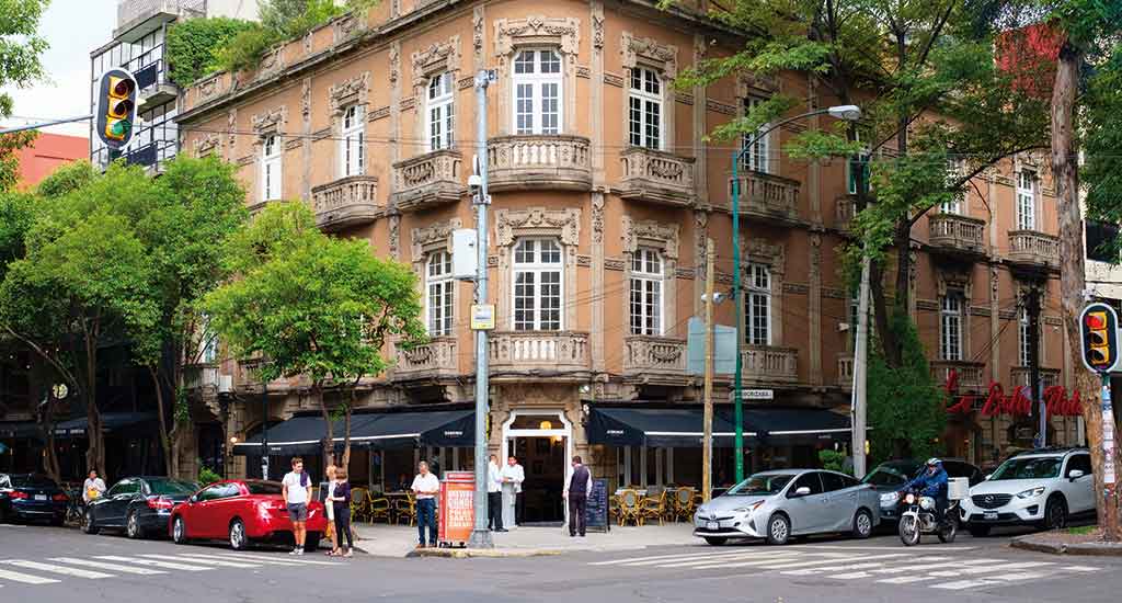 Roma Norte in Mexico City Mexico