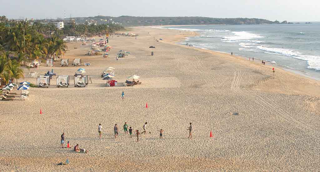Playa Zicatela in Puerto Escondido