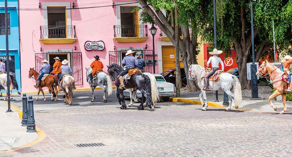 Barrio de Jalatlaco in Oaxaca Mexico