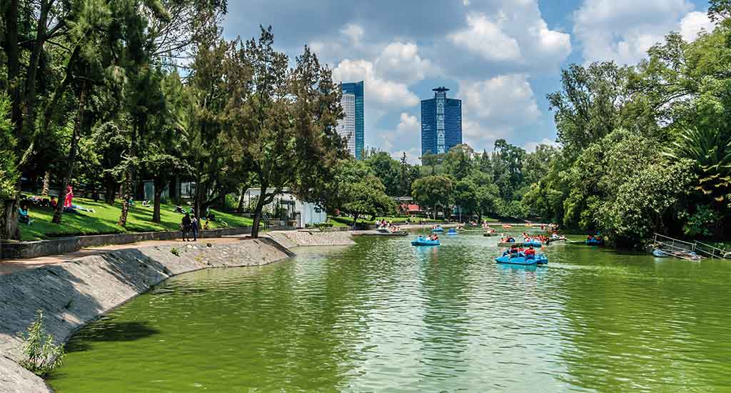 Chapultepec Park in Mexico City Mexico