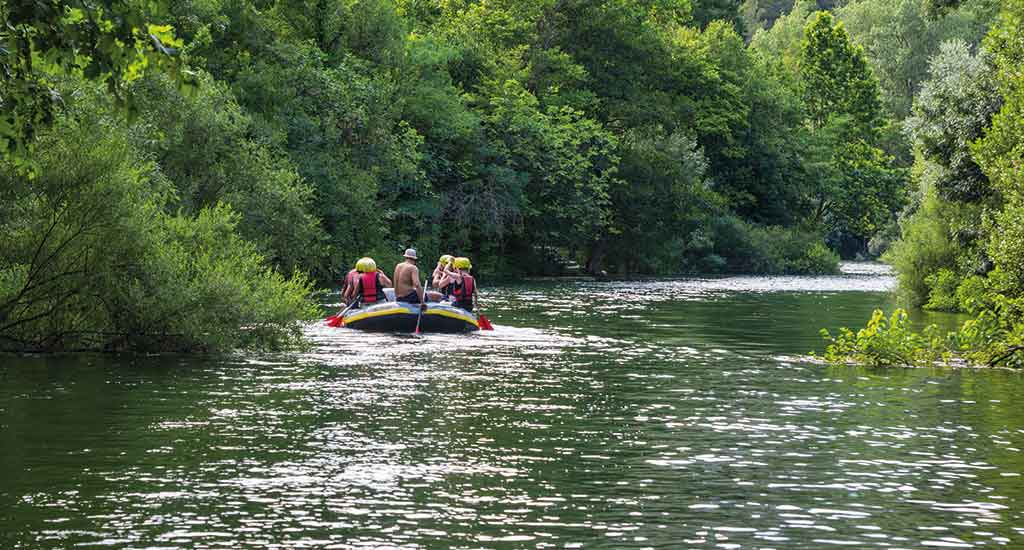 Rafting in Cetina river