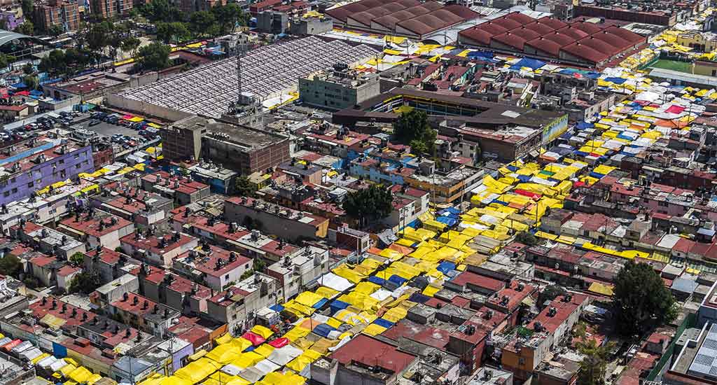 Flee markets in Mexico City Mexico