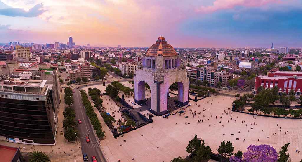 Monumento Revolucion in Mexico City Mexico
