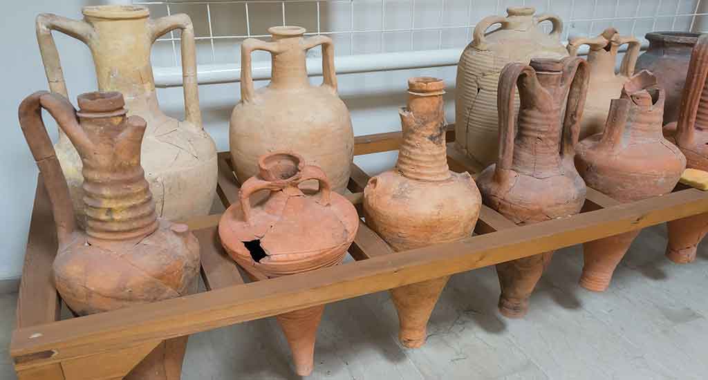 Artifacts in Split's museum