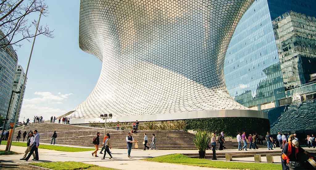 Soumaya Museum in Mexico City