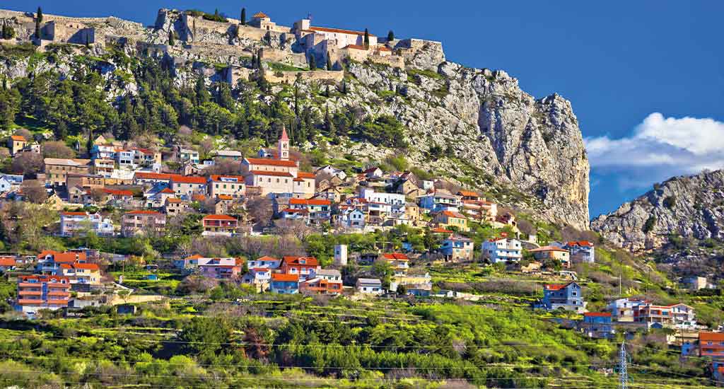 Klis Fortress from afar