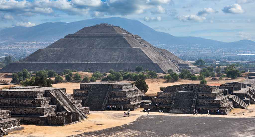 Pyramid of the Sun in Mexico City