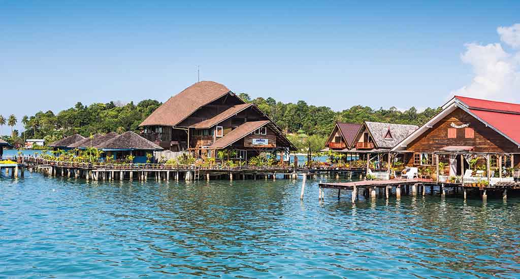Bangbao Fishing Village in Koh Chang
