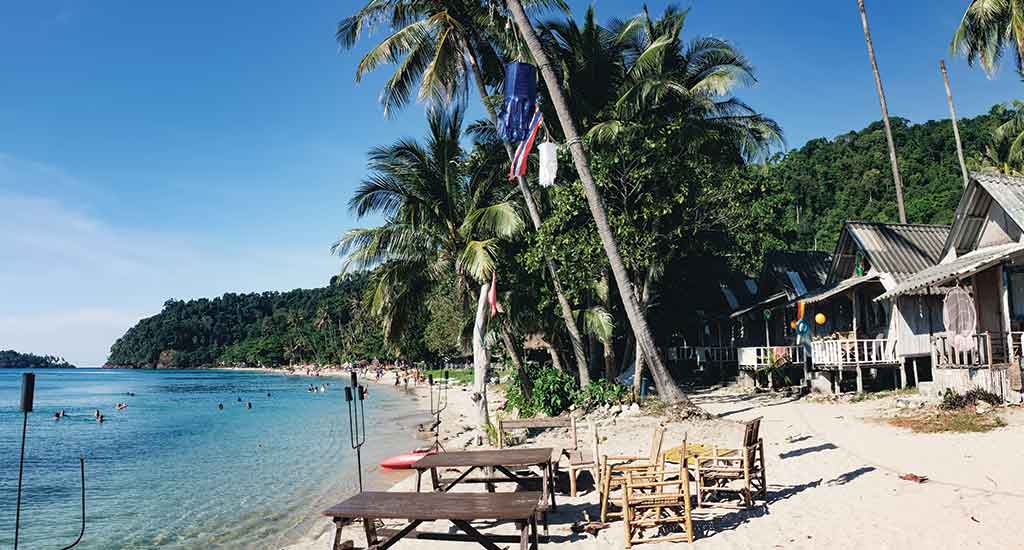 Lonely Beach in Koh Chang
