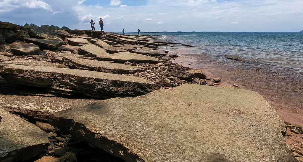 Shell cemetery in Krabi province