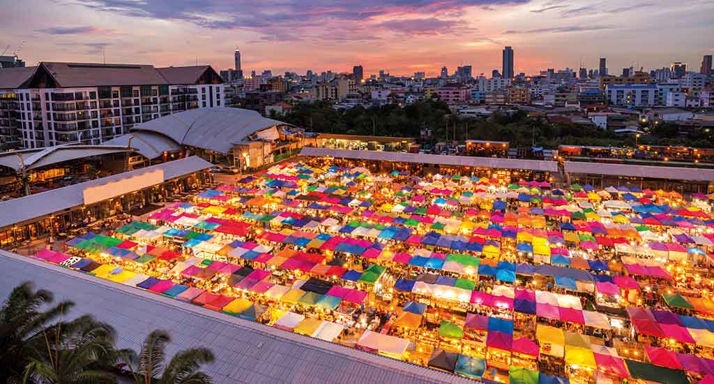 Chatucha marktet Bangkok