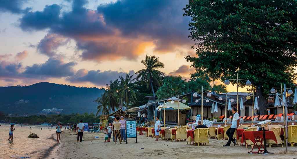 Chaweng Beach at Koh Samui