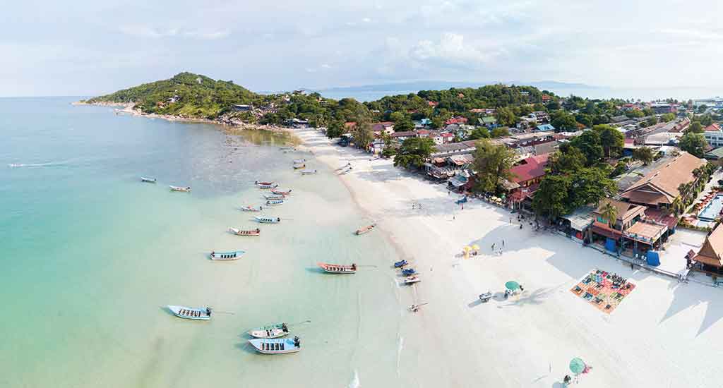 Haad Rin Beach at Koh Phangan