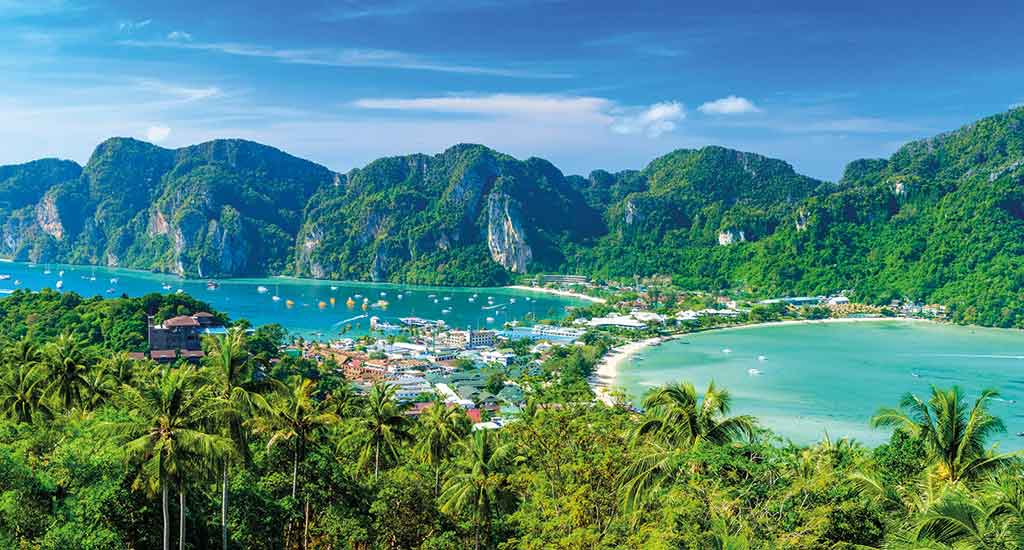Koh Phi Phi Don viewpoint paradise bay