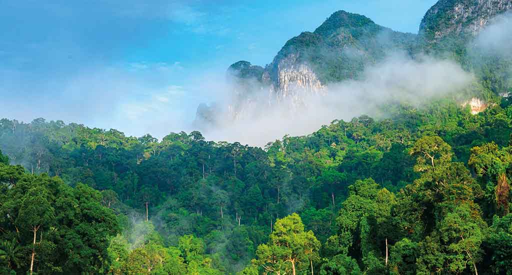 Cheow Lan Dam in Surat Thani