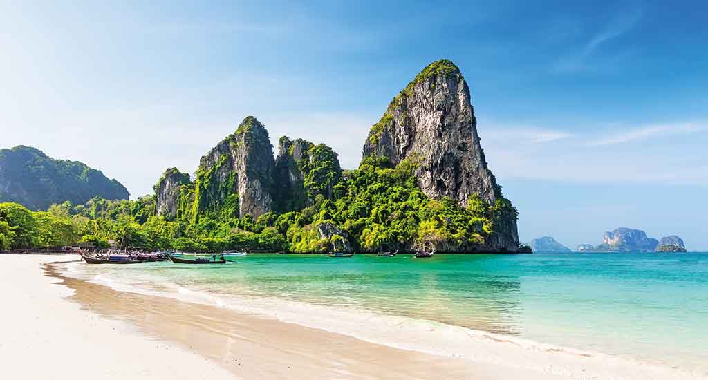 Ao Nang, Railay Beach in Krabi