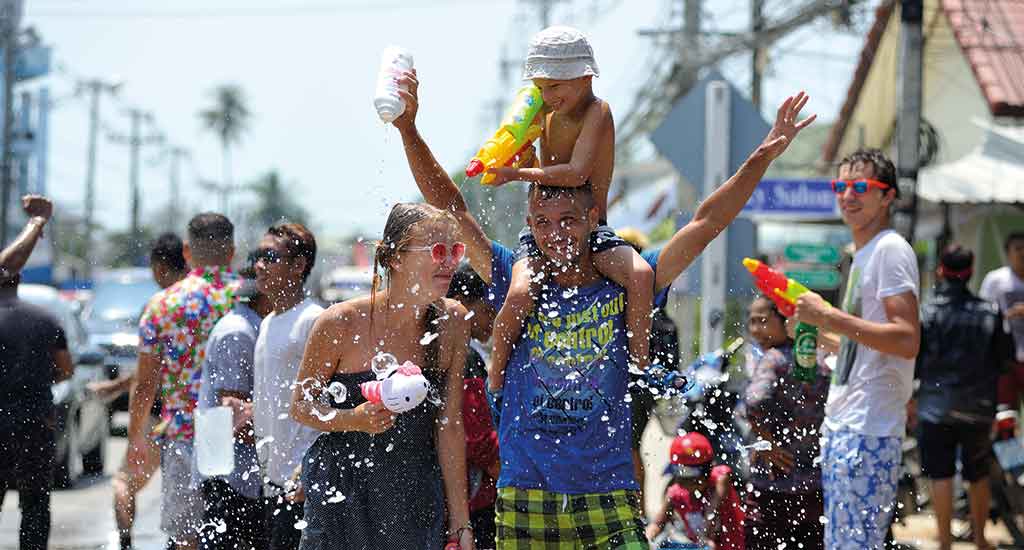 Songkran Festival at Koh Samui
