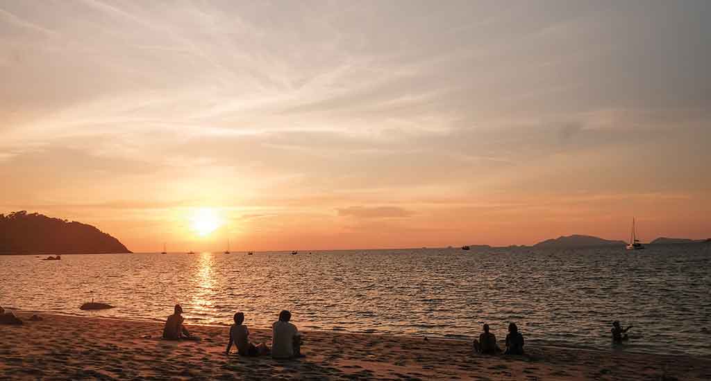 Sunset Beach at Koh Lipe