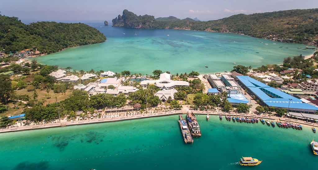 Tonsai and Loh Dalum Bay at Koh Phi Phi
