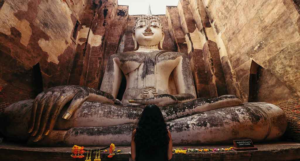 Phra Achana of Wat Si Chum Temple in Sukhothai
