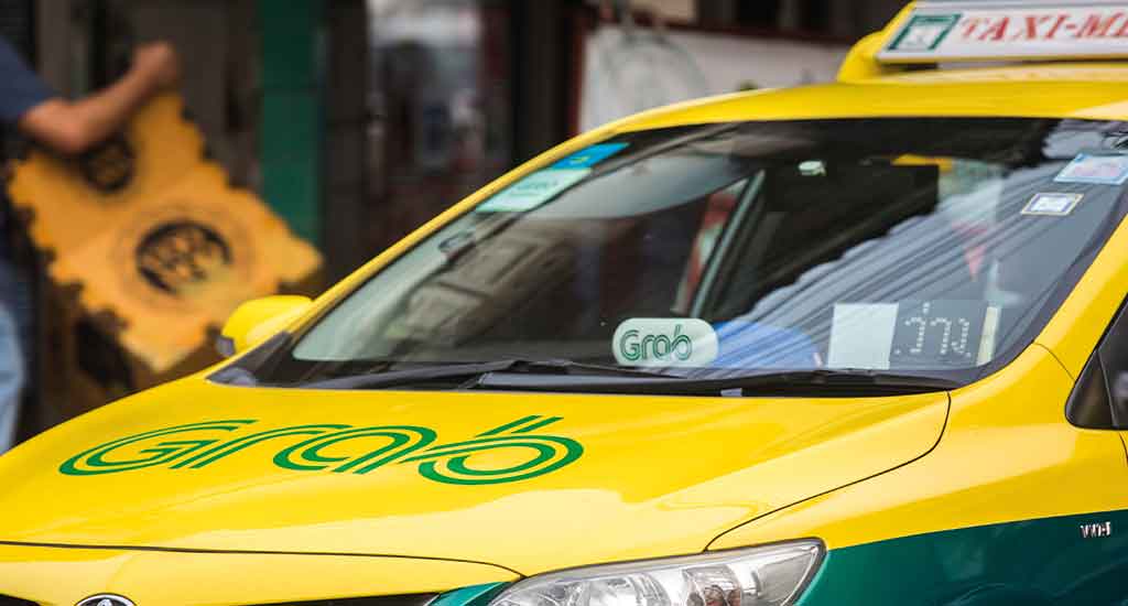 Grab Taxi in Thailand