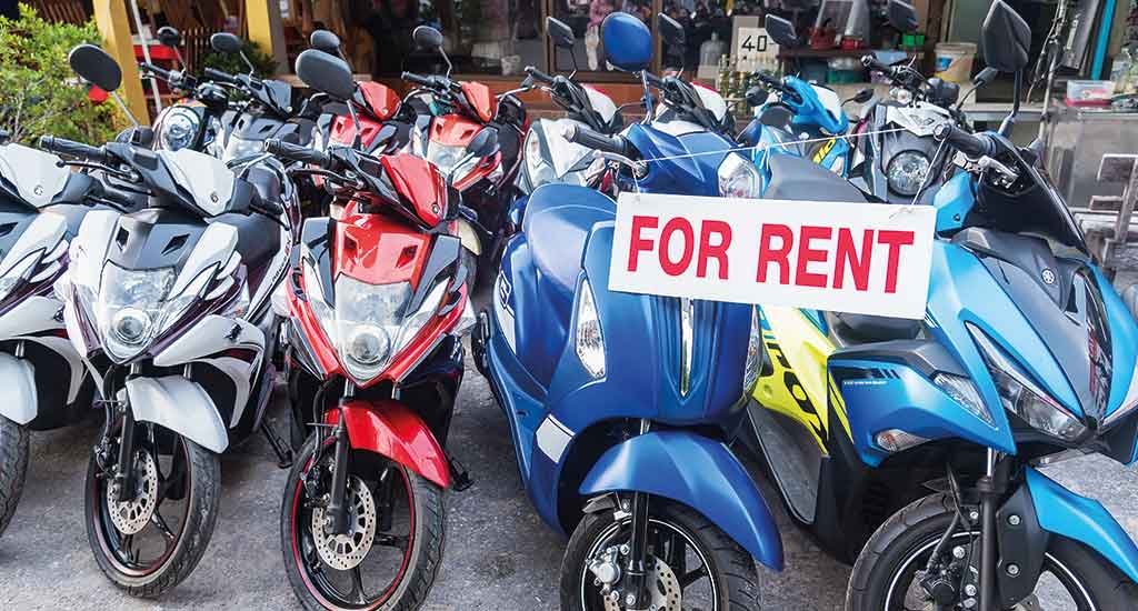 Motorcycle for Rent in Thailand