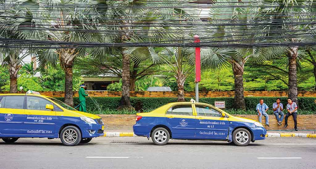 Taxi's in Pattaya