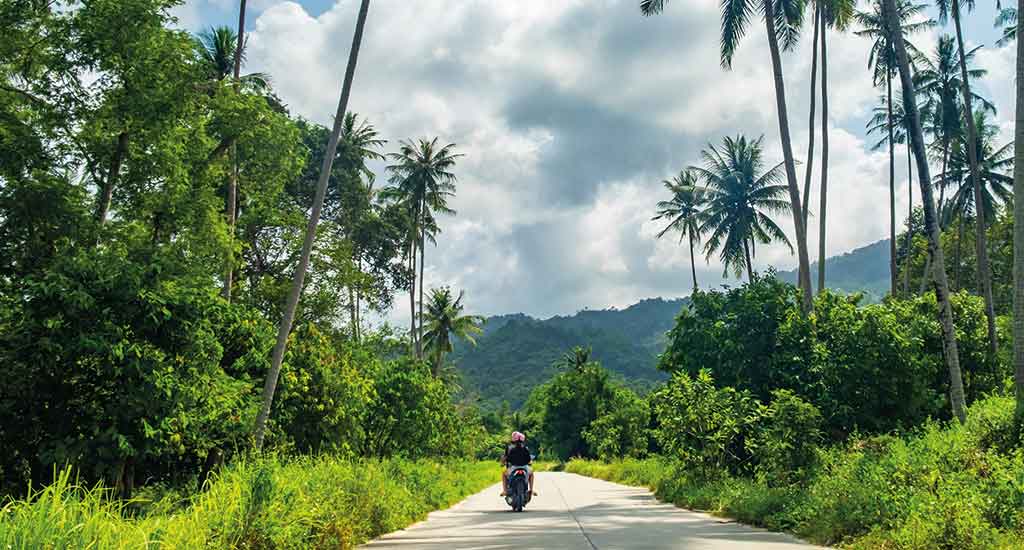 Motorbike on Koh Samui