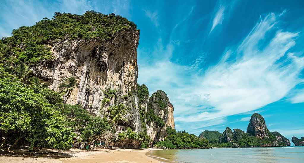 Tonsai Beach in Krabi province