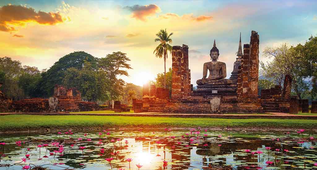 Wat Mahatat in Sukhothai