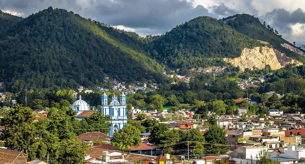 Mountains of Chiapas in San Cristobal