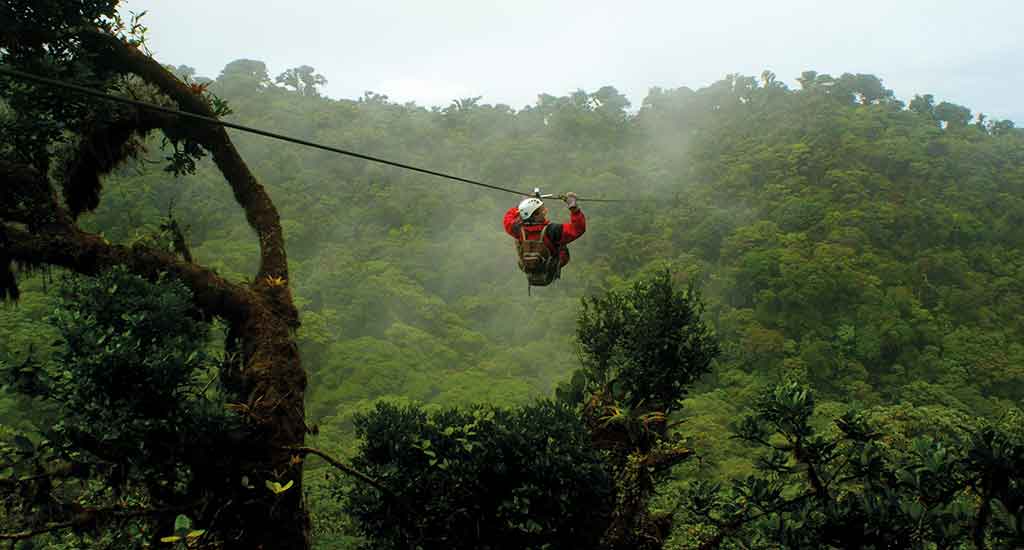Zipline Monteverde Costa Rica