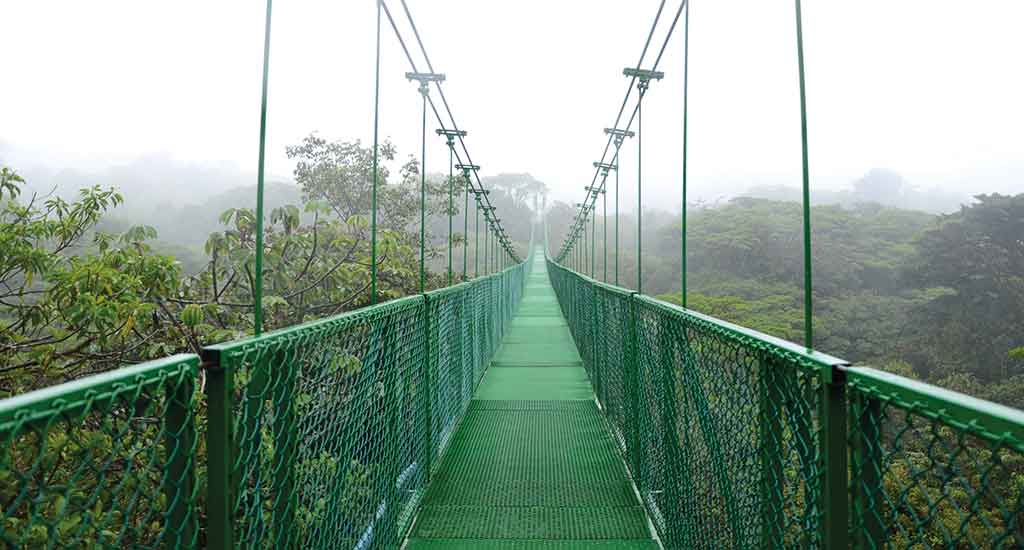 Arenal Hanging Bridge in La Fortuna Costa Rica