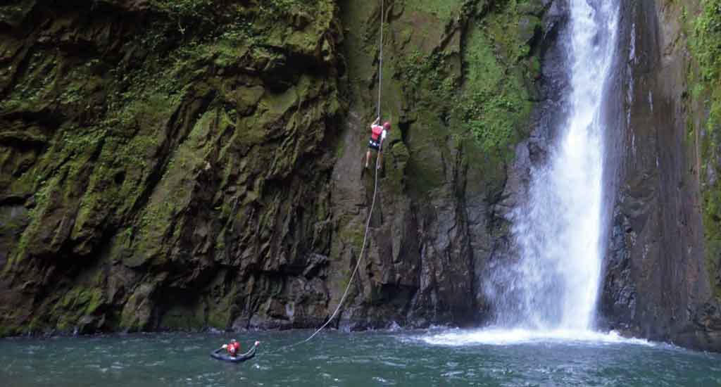 Canyoning in La Fortuna Costa Rica