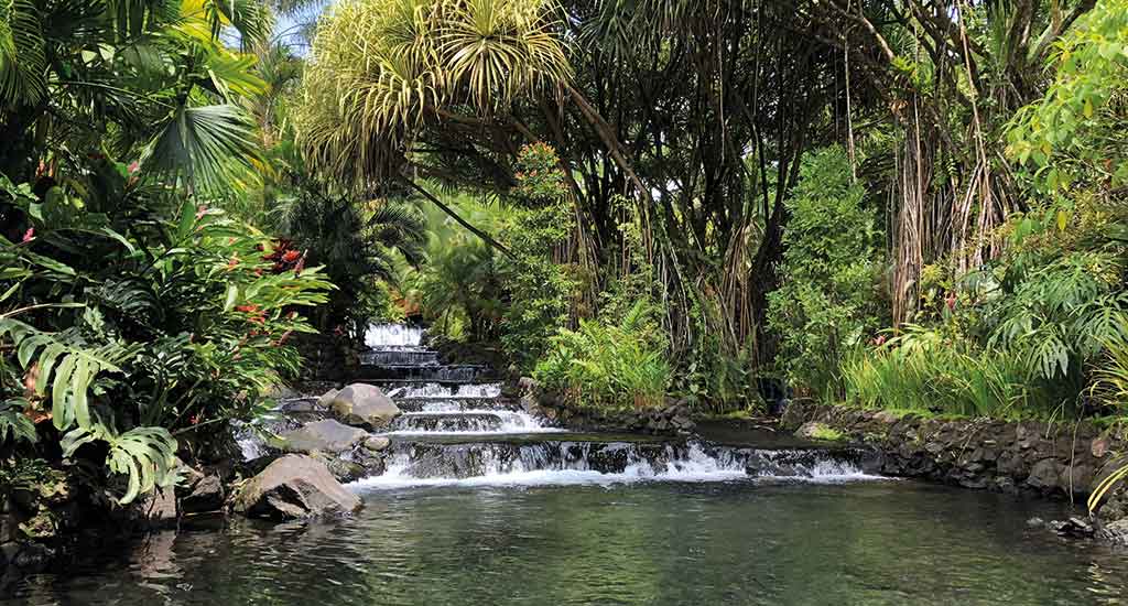 Hot springs in La Fortuna Costa Rica