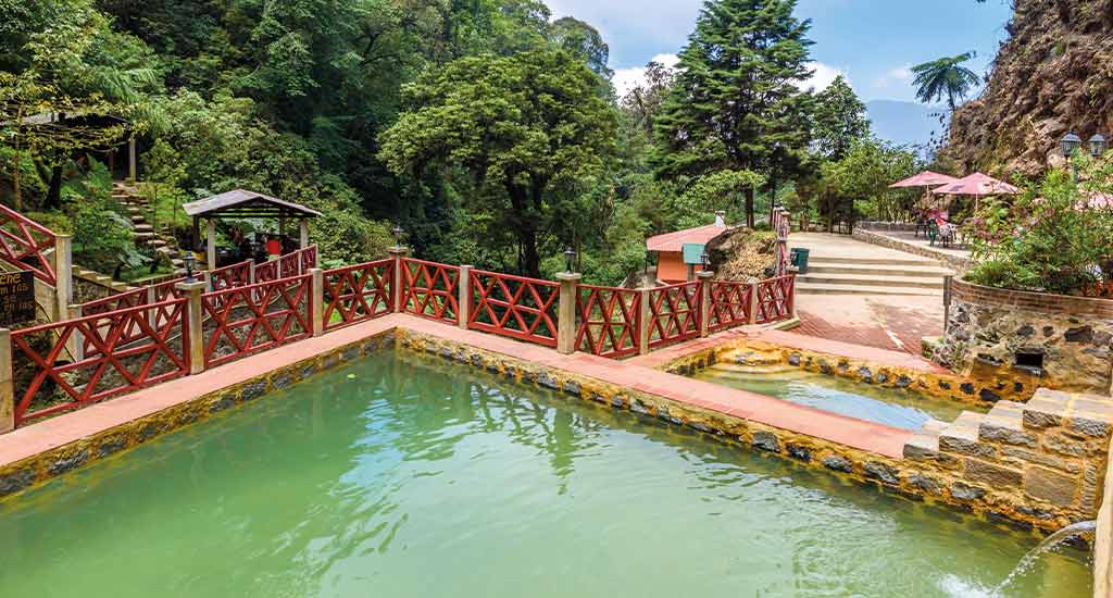 Hot springs in Xela