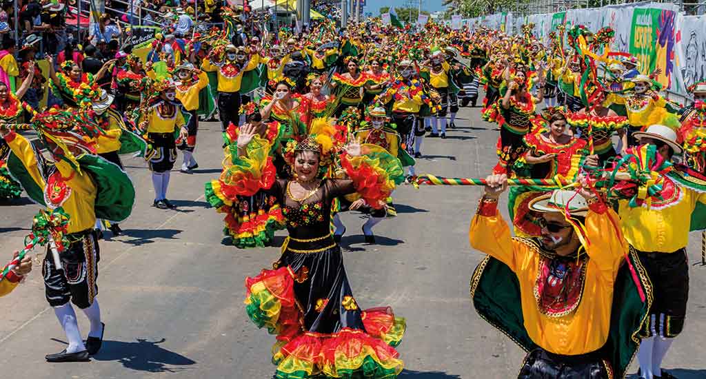 Carnival Festival in Baranquilla Colombia
